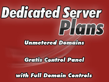 Popularly priced dedicated server hosting packages